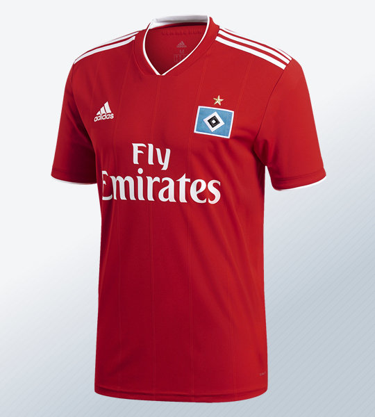 Camiseta suplente del Hamburgo 2018/19 | Imagen Adidas