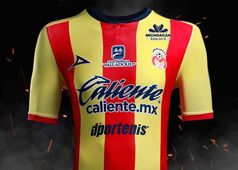 Camiseta titular de los Monarcas Morelia 2018/19 | Imagen Pirma