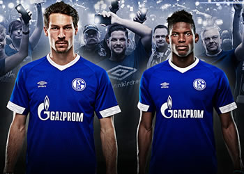 Camiseta titular Umbro del Schalke 04 | Imagen Web Oficial