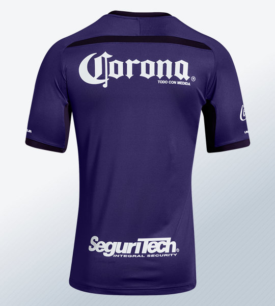 Tercera camiseta del Toluca 2018/19 | Imagen Under Armour