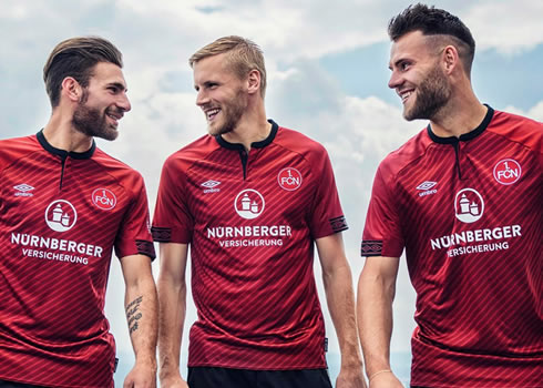 Camiseta titular Umbro del 1. FC Nürnberg 2018/19 | Imagen Web Oficial