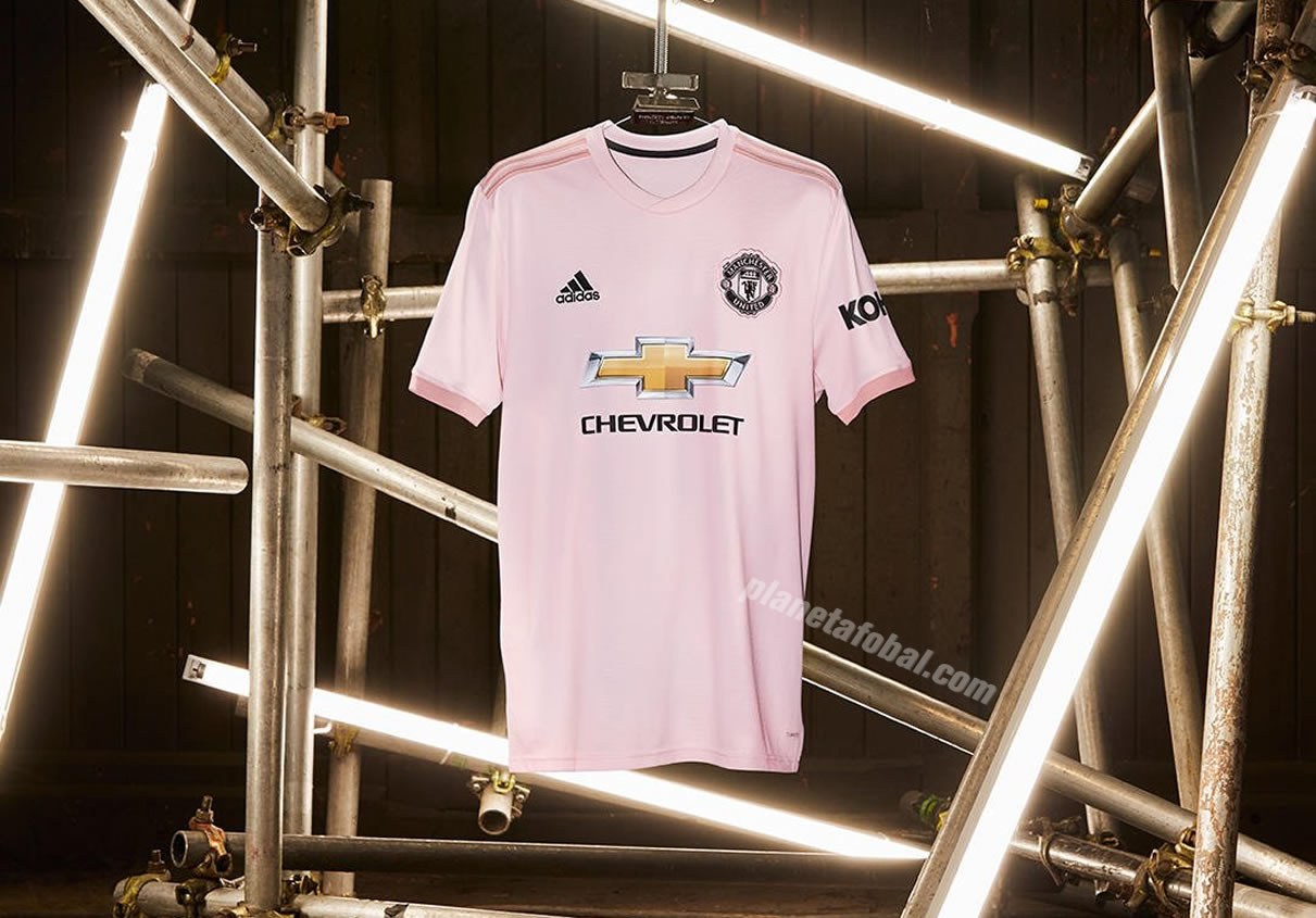Camiseta suplente 2018/19 del Manchester United | Imagen Adidas