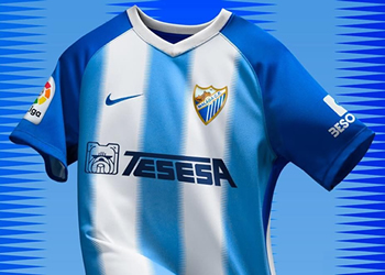 Camiseta titular Nike 2018/19 del Málaga CF | Twitter Oficial