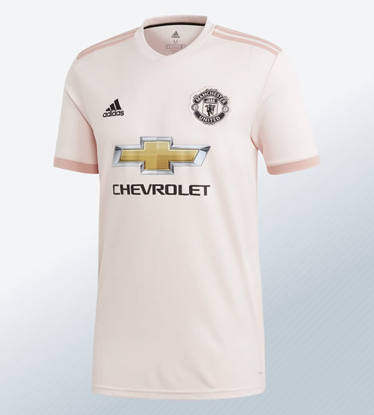 Camiseta suplente 2018/19 del Manchester United | Imagen Adidas
