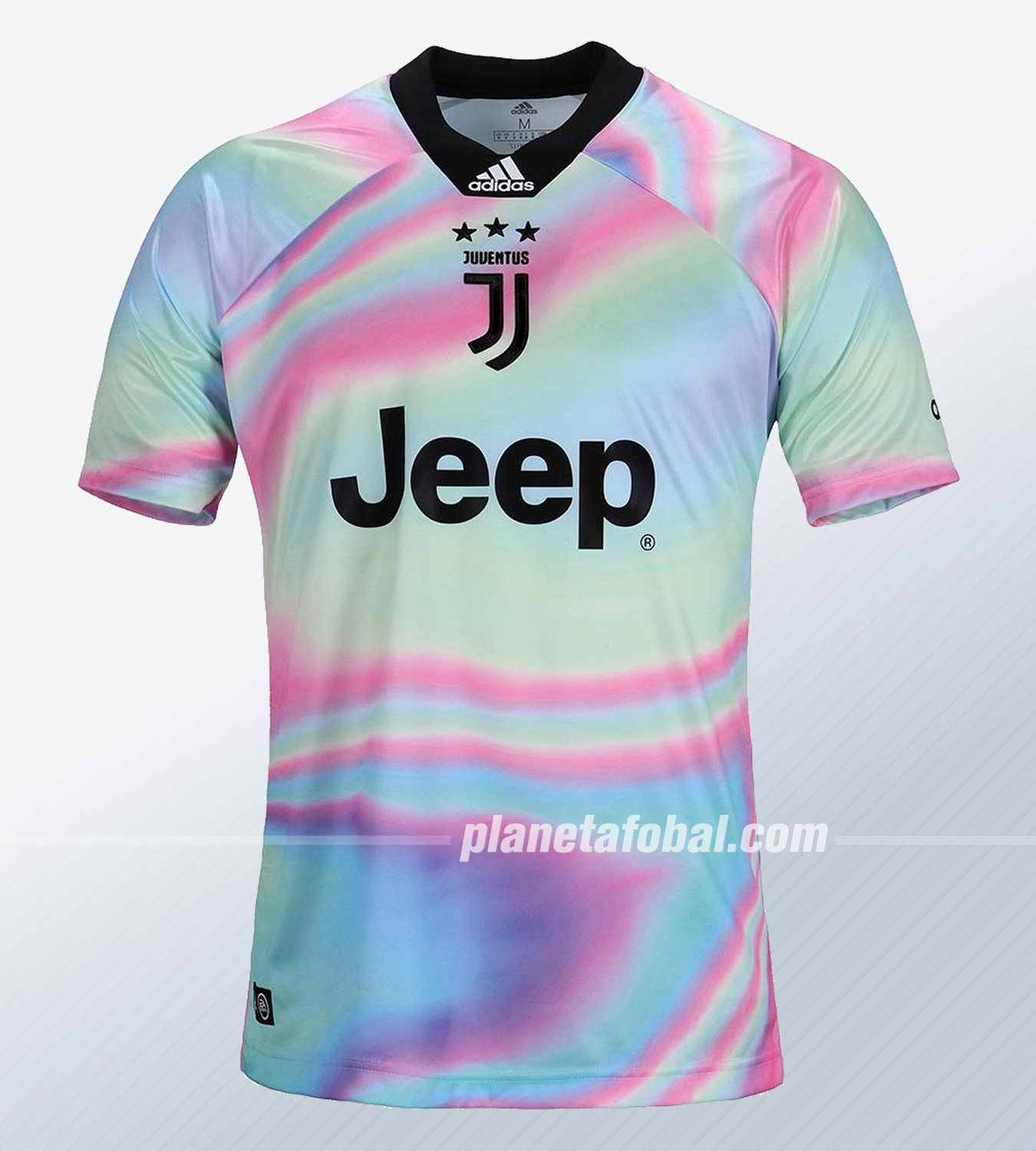 Isla de Alcatraz antecedentes auricular Camiseta Adidas de la Juventus x EA Sports 2018