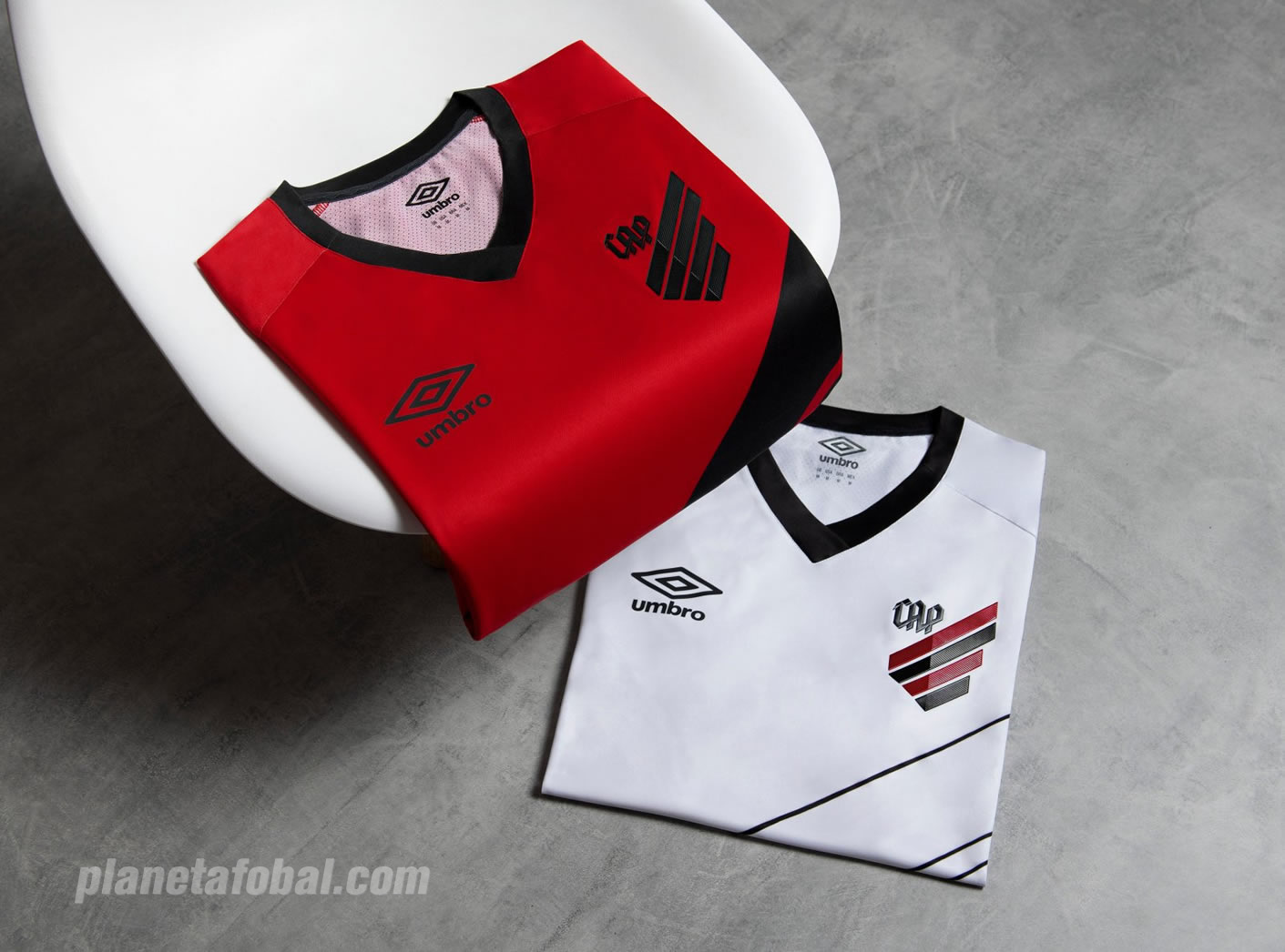 Camisetas Umbro del Club Athletico Paranaense 2019 | Imagen Facebook Oficial