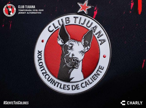 Tercera camiseta Charly de los Xolos de Tijuana 2018/19 | Imagen Web Oficial