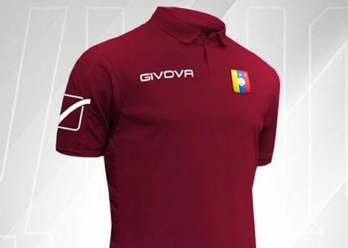 Camiseta titular Givova de Venezuela 2019/2020 | Imagen FVF