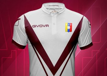 Camiseta suplente Givova de Venezuela 2019/20 | Imagen FVF