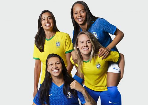 Camisetas de Brasil Mundial 2019 | Imagen Nike