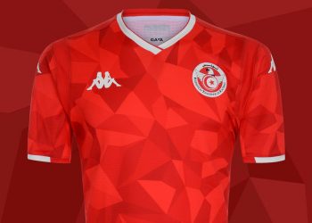 Camiseta Kappa de Túnez 2019 | Imagen FTF