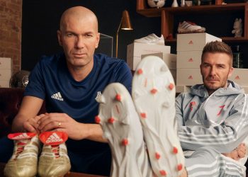 Zidane y Beckham con los Predator 25 Aniversario | Imagen Adidas