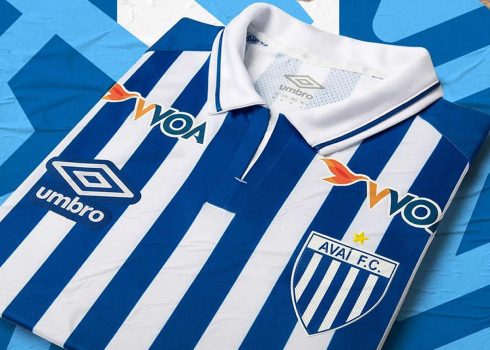 Camiseta titular Umbro del Avaí FC 2019/20 | Imagen Web Oficial