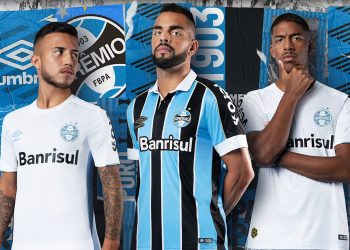 CAmisetas Umbro 2019/20 del Grêmio FBPA | Imagen Web Oficial