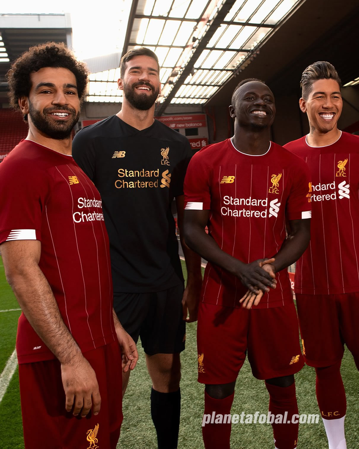 adolescente Aparador borgoña Camiseta New Balance del Liverpool 2019/20