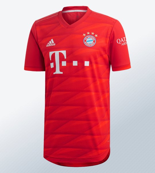 Camiseta titular del Bayern Munich 2019/2020 | Imagen Adidas
