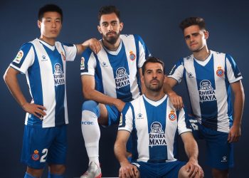 Camiseta titular Kelme del RCD Espanyol 2019/20 | Imagen Web Oficial