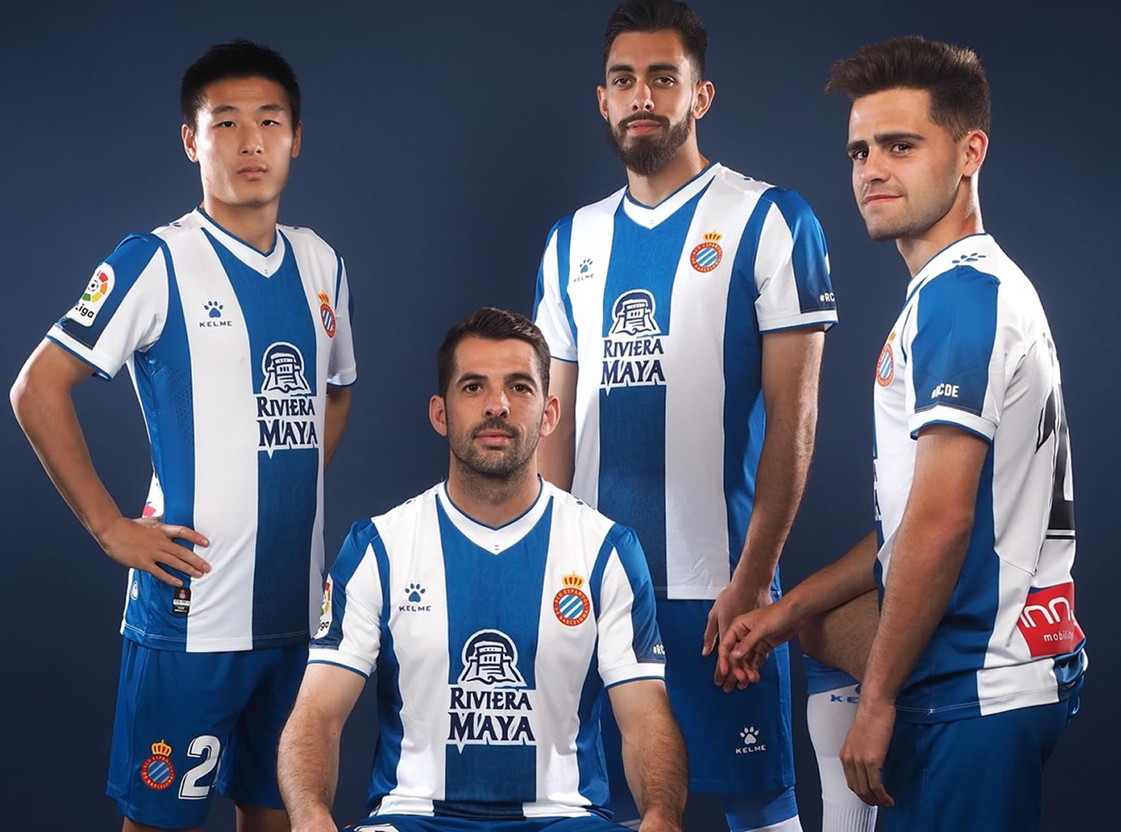 Camiseta titular Kelme del RCD Espanyol 2019/20 | Imagen Web Oficial