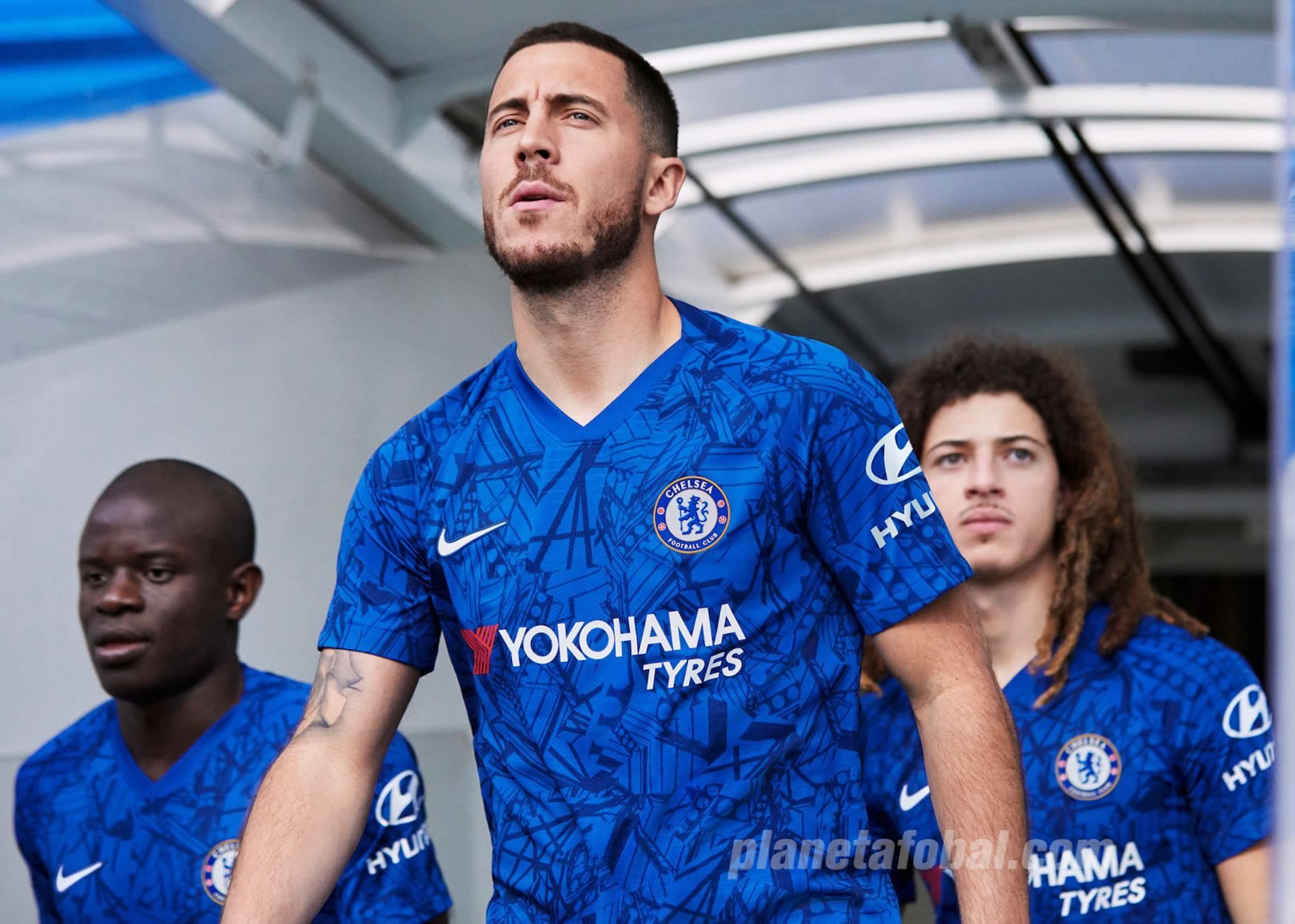 Eden Hazard con la nueva camiseta del Chelsea | Imagen Nike