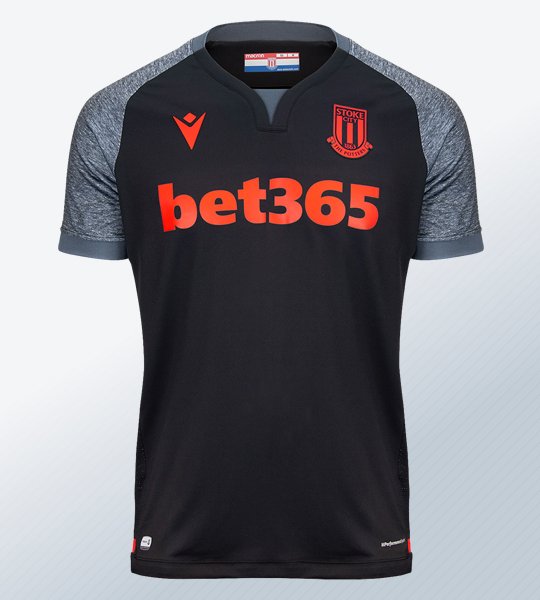 Camiseta suplente Macron del Stoke City 2019/20 | Imagen Web Oficial