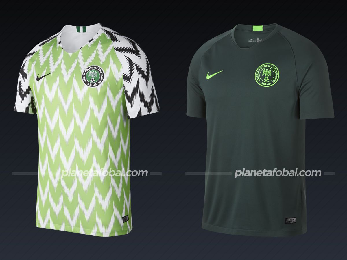 Nigeria (Nike) | Camisetas de la Copa Africana de Naciones 2019