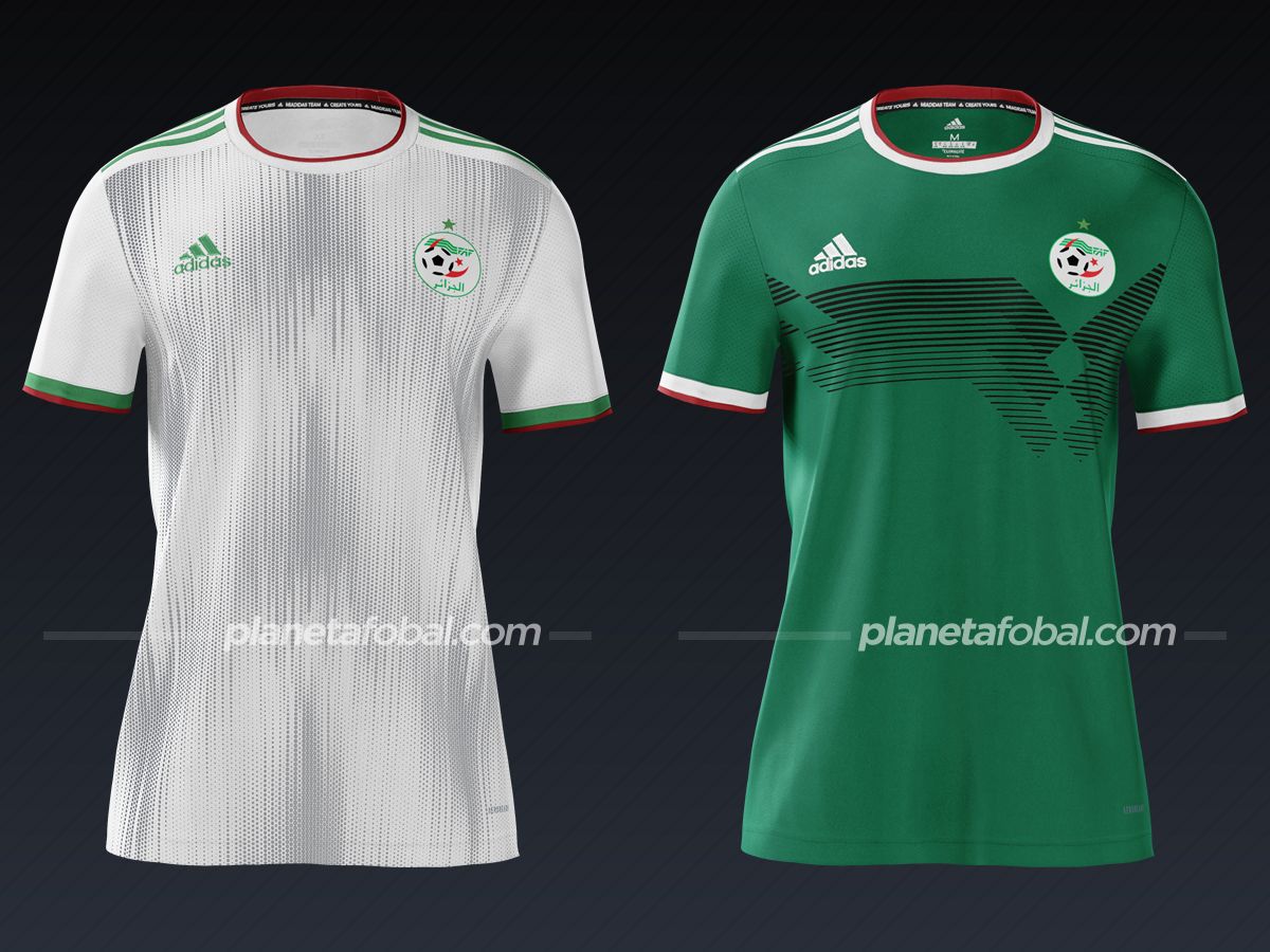 Argelia (Adidas) | Camisetas de la Copa Africana de Naciones 2019