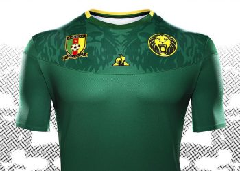 Camiseta titular de Camerún 2019 | Imagen Le Coq Sportif