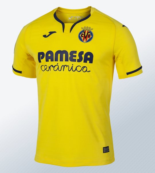 Camiseta titular Joma del Villarreal CF 2019/2020 | Imagen Web Oficial