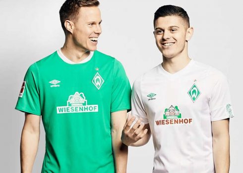 Camisetas Umbro del Werder Bremen 2019/20 | Imagen Web Oficial