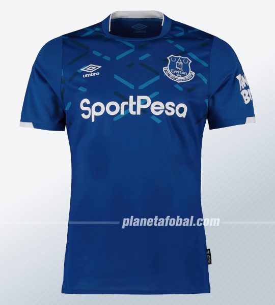 Camiseta Umbro del Everton 2019/2020 | Imagen Web Oficial