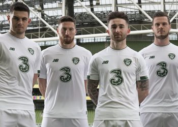 Camiseta suplente New Balance de Irlanda 2019/20 | Imagen FAI