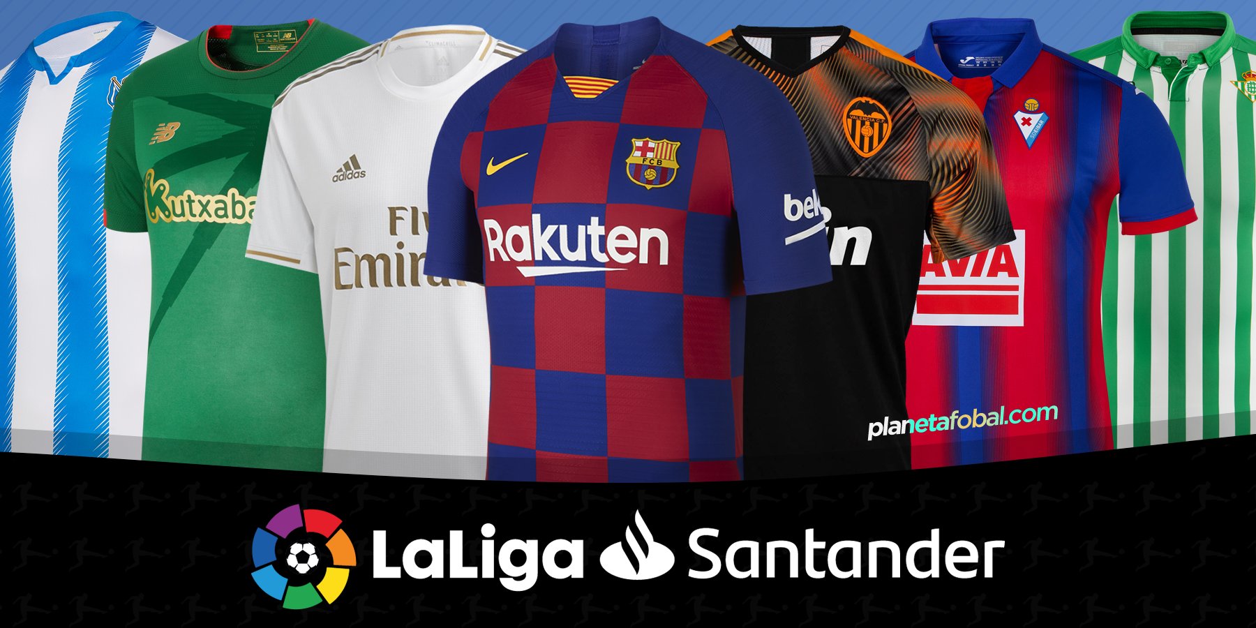 Camisetas de Liga española