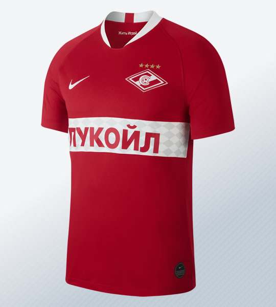 Camiseta titular del Spartak Moscú 2019/2020 | Imagen Nike