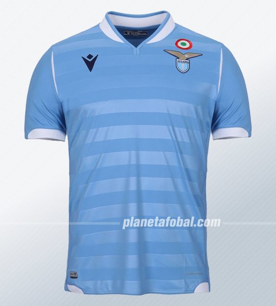 Camiseta titular Macron de la Lazio 2019/2020 | Imagen Web Oficial