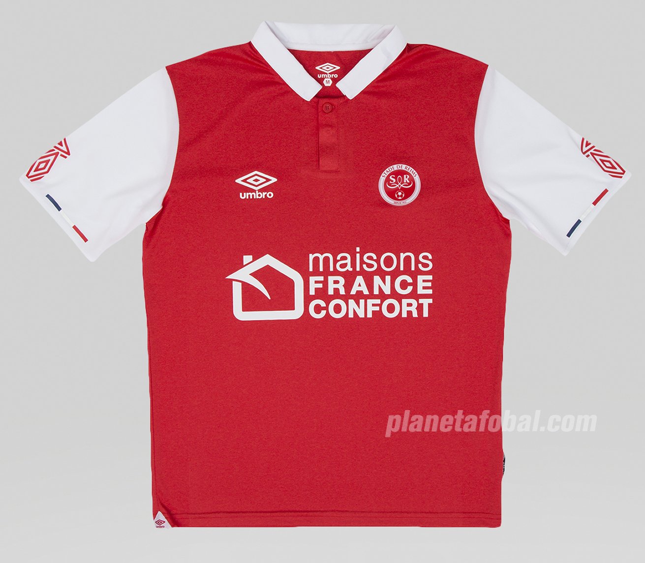Camisetas Umbro del Stade de Reims 2019/20 | Imagen Web Oficial