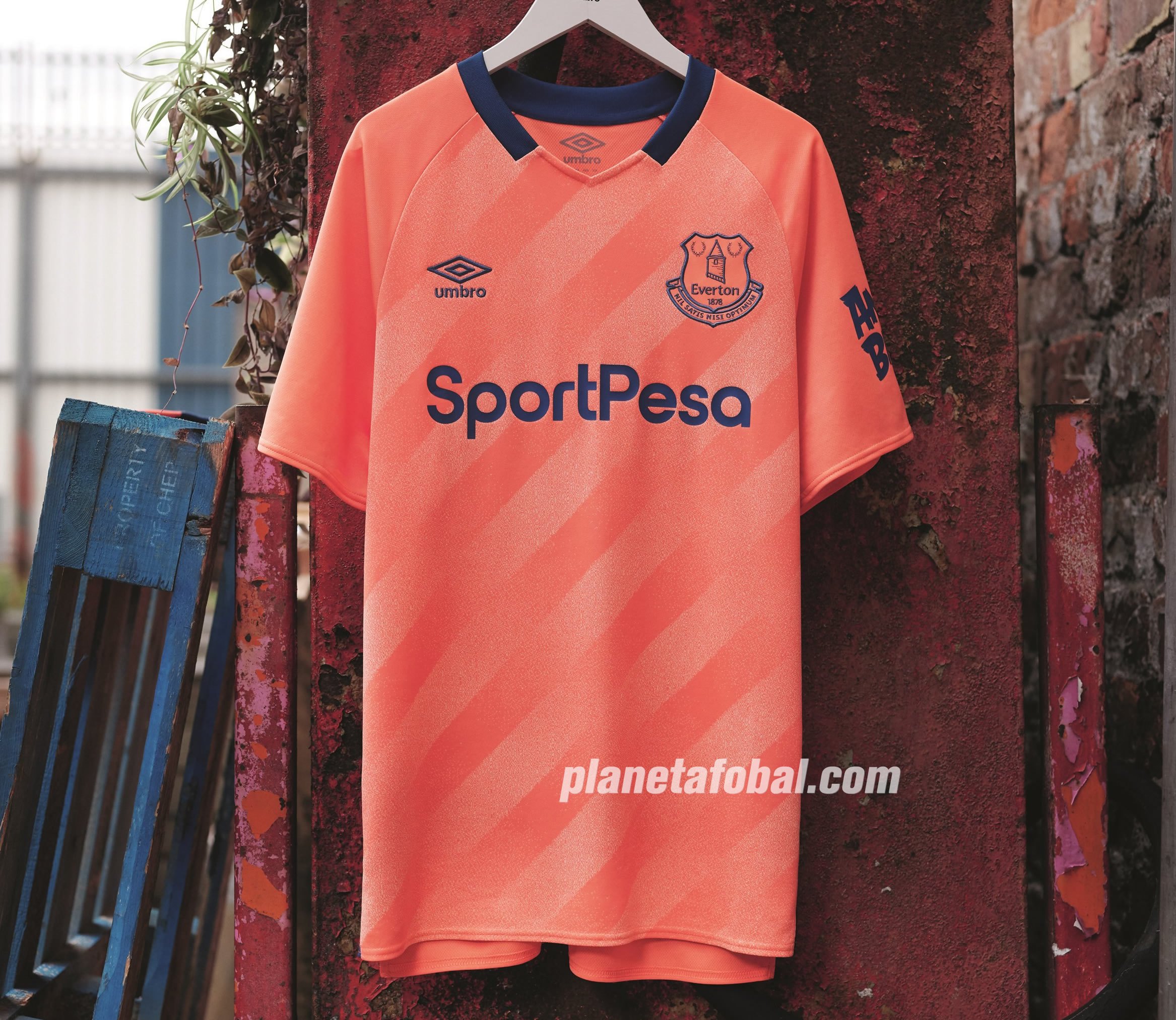 Camiseta suplente Umbro del Everton 2019/2020 | Imagen Web Oficial