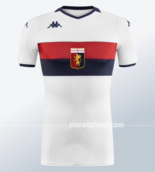 Camiseta suplente del Genoa CFC 2019/20 | Imagen Kappa