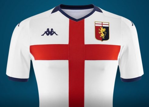 Tercera camiseta Kappa del Genoa CFC 2019/20 | Imagen Instagram Oficial