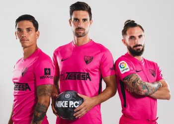 Tercera camiseta Nike del Málaga 2019/20 | Imagen Instagram Oficial
