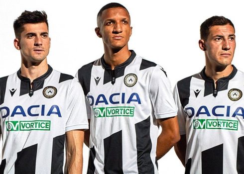 Camiseta Macron del Udinese 2019/20 | Imagen Web Oficial