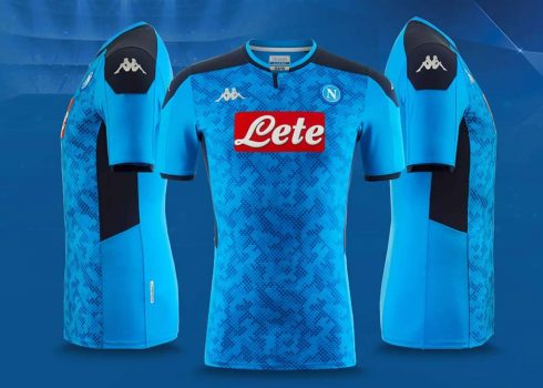 Camiseta Kappa del Napoli Champions League 2019/20 | Imagen Web Oficial
