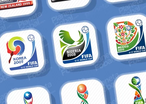 Logos del Mundial Sub 17 (1999 → 2023)