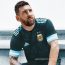Lionel Messi con al nueva camiseta suplente de Argentina Copa América 2020 | Imagen Adidas