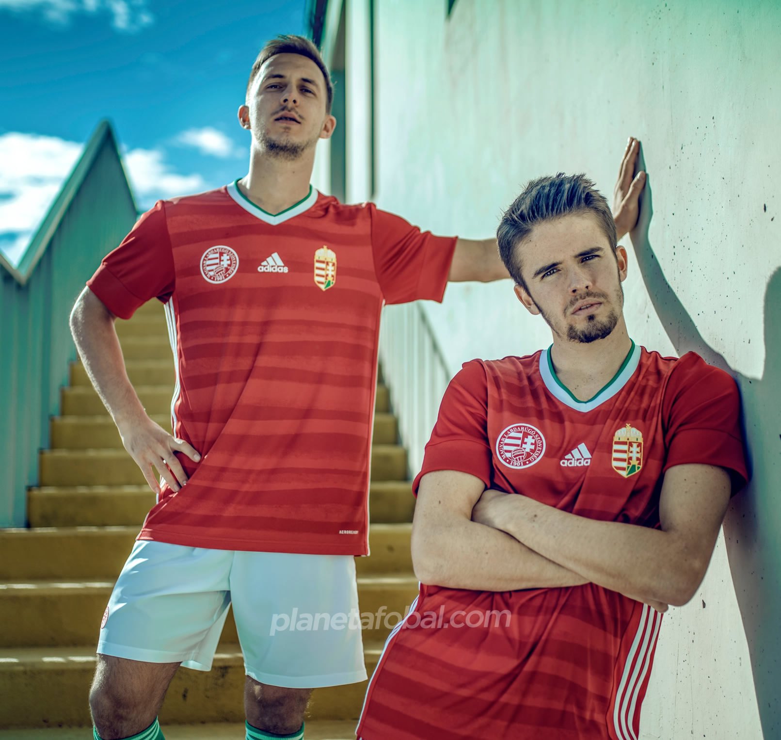 Camiseta titular Adidas de Hungría 2020/21 | Imagen Twitter Oficial