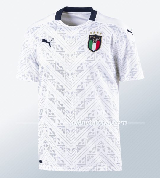 Camiseta suplente blanca de Italia Euro 2020 | Imagen Puma