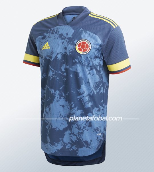 Camiseta suplente de Colombia Copa América 2020 | Imagen Adidas