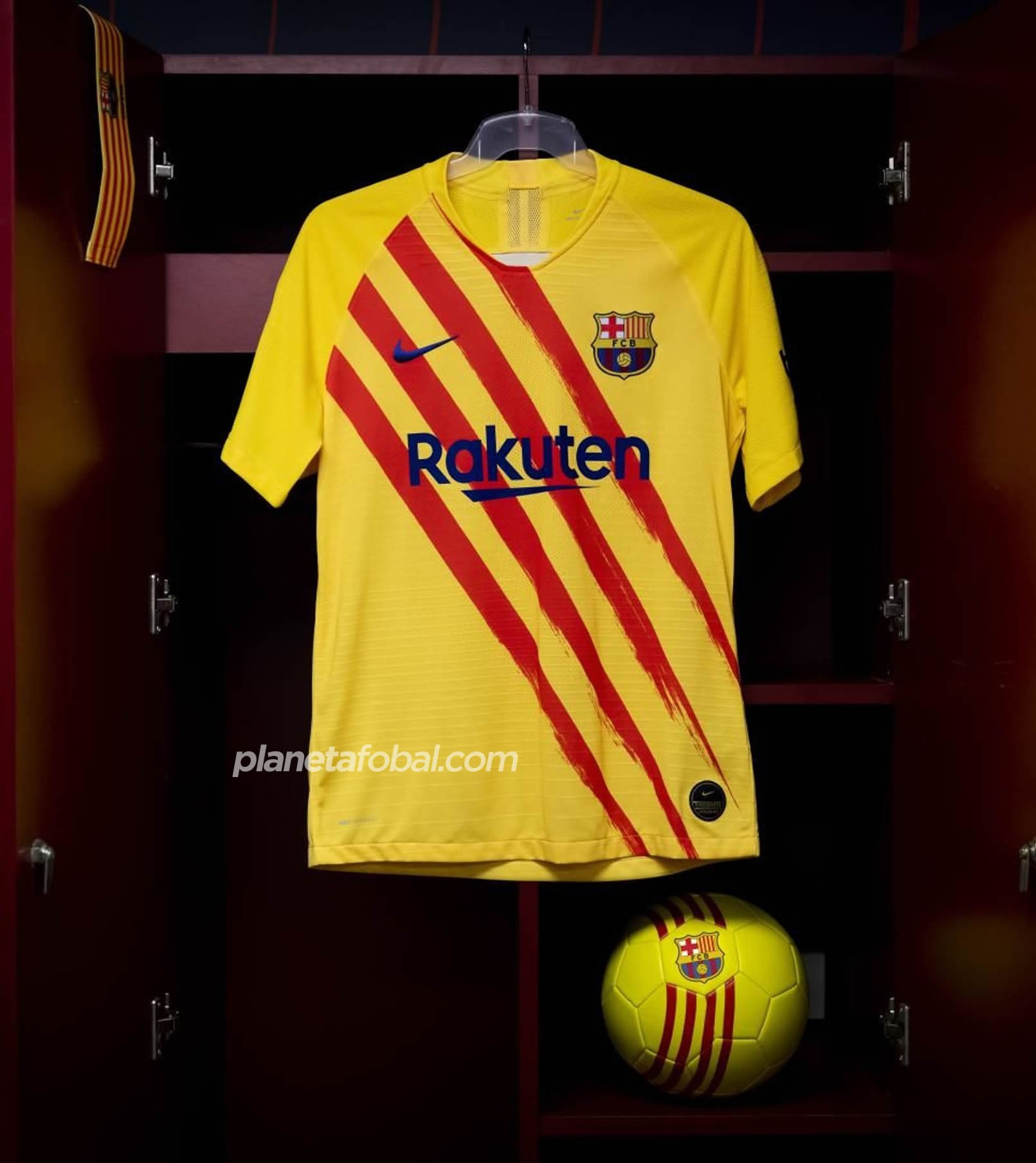 Camiseta Nike del Barcelona "Senyera" 2019/2020 | Imagen Web Oficial