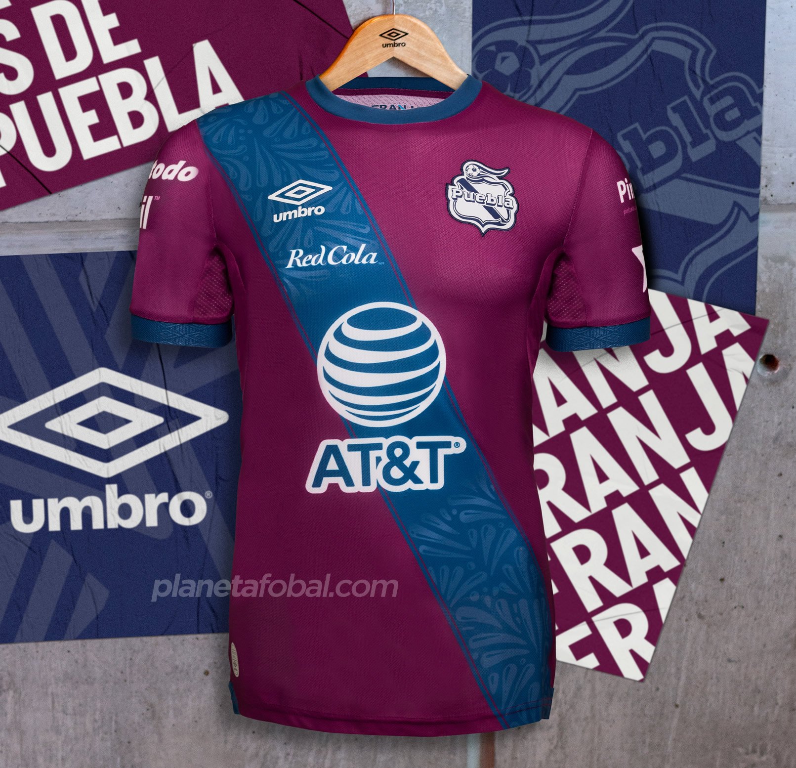 Tercera jersey del Club Puebla 2020 | Imagen Umbro