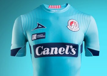 Tercera camiseta Pirma del Atlético de San Luis 2020 | Imagen Web Oficial