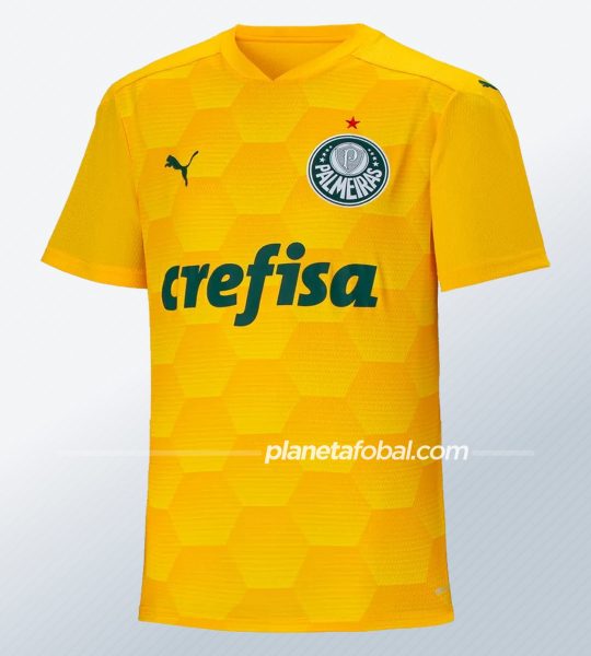 Camiseta de arquero Puma del Palmeiras 2020 | Imagen Web Oficial